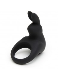 Черное эрекционное виброкольцо Happy Rabbit Rechargeable Rabbit Cock Ring - Happy Rabbit - в Магнитогорске купить с доставкой