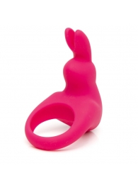 Розовое эрекционное виброкольцо Happy Rabbit Rechargeable Rabbit Cock Ring - Happy Rabbit - в Магнитогорске купить с доставкой