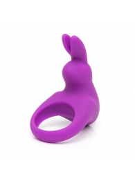 Фиолетовое эрекционное виброкольцо Happy Rabbit Rechargeable Rabbit Cock Ring - Happy Rabbit - в Магнитогорске купить с доставкой
