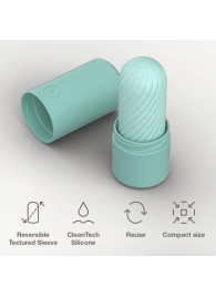 Мятный двусторонний мастурбатор Arcwave Ghost Pocket Stroker - Arcwave - в Магнитогорске купить с доставкой