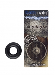 Чёрное эрекционное кольцо Barbarian - Bathmate - в Магнитогорске купить с доставкой