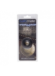 Чёрное эрекционное кольцо Gladiator - Bathmate - в Магнитогорске купить с доставкой