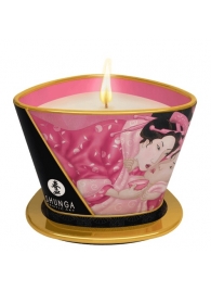 Массажная свеча Rose Petals с ароматом розы - 170 мл. - Shunga - купить с доставкой в Магнитогорске