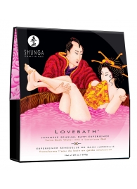 Соль для ванны Lovebath Dragon Fruit, превращающая воду в гель - 650 гр. - Shunga - купить с доставкой в Магнитогорске