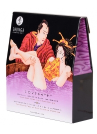 Соль для ванны Lovebath Sensual lotus, превращающая воду в гель - 650 гр. - Shunga - купить с доставкой в Магнитогорске