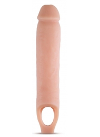 Телесная насадка на пенис 11.5 Inch Cock Sheath Penis Extender - 29,2 см. - Blush Novelties - в Магнитогорске купить с доставкой