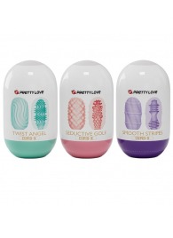 Набор из 18 мастурбаторов Take me for Fun - Baile - в Магнитогорске купить с доставкой