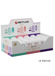 Набор из 18 мастурбаторов Take me for Fun - Baile - в Магнитогорске купить с доставкой