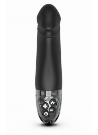 Черный вибратор с электростимуляцией Real Deal Neal - 16,5 см. - MyStim - купить с доставкой в Магнитогорске