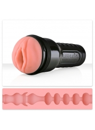 Мастурбатор-вагина Fleshlight - Pink Lady Mini-Lotus - Fleshlight - в Магнитогорске купить с доставкой