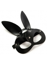 Черная маска  Зайка  с длинными ушками - Crazy Handmade - купить с доставкой в Магнитогорске