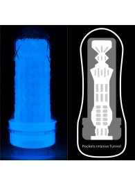 Светящийся в темноте мастурбатор Lumino Play Masturbator Pocketed - Lovetoy - в Магнитогорске купить с доставкой