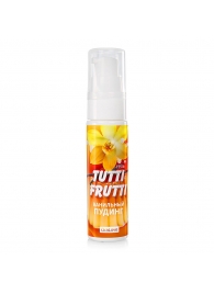 Интимный гель на водной основе Tutti-Frutti  Ванильный пудинг  - 30 гр. - Биоритм - купить с доставкой в Магнитогорске