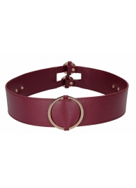 Бордовый ремень Halo Waist Belt - размер L-XL - Shots Media BV - купить с доставкой в Магнитогорске