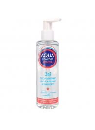 Гель-лубрикант на водной основе Aqua Comfort Aroma с ароматом персика - 195 гр. - Биоритм - купить с доставкой в Магнитогорске