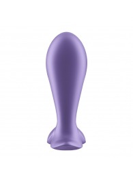 Фиолетовый анальный вибростимулятор Intensity Plug - Satisfyer - в Магнитогорске купить с доставкой