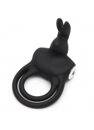 Черное эрекционное виброкольцо Happy Rabbit Cock Ring - Happy Rabbit - в Магнитогорске купить с доставкой