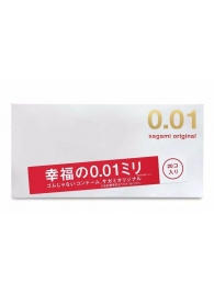 Ультратонкие презервативы Sagami Original 0.01 - 20 шт. - Sagami - купить с доставкой в Магнитогорске