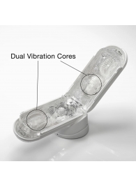 Белый мастурбатор Tenga Flip Zero Gravity с вибрацией - Tenga - в Магнитогорске купить с доставкой