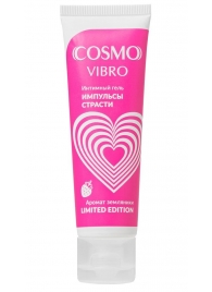 Возбуждающий гель на водно-силиконовой основе Cosmo Vibro с ароматом земляники - 50 гр. - Биоритм - купить с доставкой в Магнитогорске