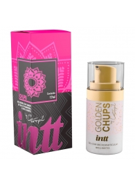 Возбуждающий гель Golden Chups с малиновым ароматом - 17 мл. - INTT - купить с доставкой в Магнитогорске