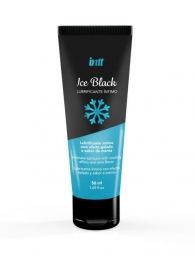 Лубрикант на водной основе Ice Black с ледяным эффектом - 50 мл. - INTT - купить с доставкой в Магнитогорске