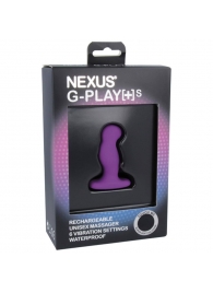 Фиолетовая вибровтулка Nexus G-Play+ S - Nexus Range - в Магнитогорске купить с доставкой