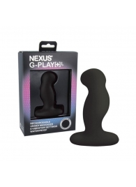 Черная вибровтулка Nexus G-Play+ L - Nexus Range - в Магнитогорске купить с доставкой