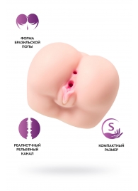 Реалистичный мастурбатор Paula с 2 любовными тоннелями - ToyFa - в Магнитогорске купить с доставкой