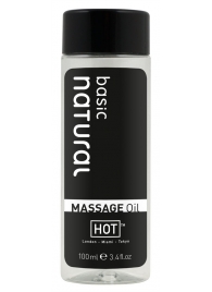 Массажное масло для тела Natural Basic - 100 мл. - HOT - купить с доставкой в Магнитогорске