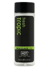 Массажное масло для тела Tropic Fresh - 100 мл. - HOT - купить с доставкой в Магнитогорске