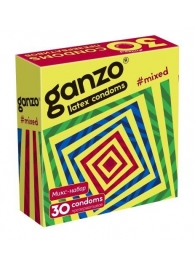 Микс-набор из 30 презервативов Ganzo Mixed - Ganzo - купить с доставкой в Магнитогорске