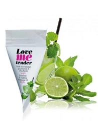 Съедобное согревающее массажное масло Love Me Tender Mojito с ароматом мохито - 10 мл. - Love to Love - купить с доставкой в Магнитогорске