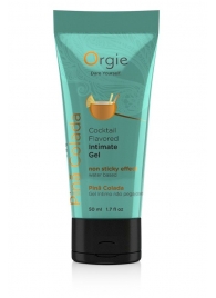 Съедобный интимный гель Orgie Lube Tube Cocktail Pina Colada - 50 мл. - ORGIE - купить с доставкой в Магнитогорске
