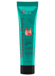Съедобный интимный гель Orgie Lube Tube Cocktail Strawberry Mojito - 100 мл. - ORGIE - купить с доставкой в Магнитогорске