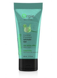 Съедобный интимный гель Orgie Lube Tube Cocktail Caipirinha - 50 мл. - ORGIE - купить с доставкой в Магнитогорске