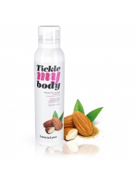 Массажная хрустящая пенка Tickle My Body Sweet Almonds с ароматом миндаля - 150 мл. - Love to Love - купить с доставкой в Магнитогорске