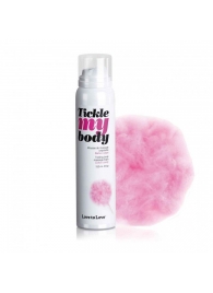 Массажная хрустящая пенка Tickle My Body Cotton Candy с ароматом сладкой ваты - 150 мл. - Love to Love - купить с доставкой в Магнитогорске