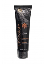 Интимный гель на водной основе Lube Tube Chocolate с шоколадным вкусом - 100 мл. - ORGIE - купить с доставкой в Магнитогорске