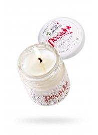 Массажная свеча Сoconut Cream - 35 мл. - Pecado - купить с доставкой в Магнитогорске