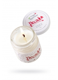 Массажная свеча Tobacco Vanilla - 35 мл. - Pecado - купить с доставкой в Магнитогорске