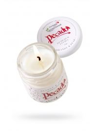 Массажная свеча Brandy   Pear - 35 мл. - Pecado - купить с доставкой в Магнитогорске