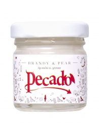 Массажная свеча Brandy   Pear - 35 мл. - Pecado - купить с доставкой в Магнитогорске