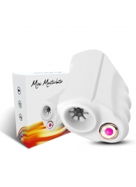 Белый вибромастурбатор Mini Masturbator - Silicone Toys - в Магнитогорске купить с доставкой
