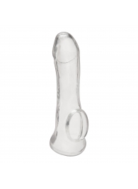 Прозрачная насадка на пенис Transparent Penis Enhancing Sleeve Extension - 15,9 см. - BlueLine - в Магнитогорске купить с доставкой