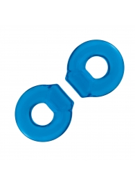 Комплект из двух колец для пениса 2-Pack Ultra-Stretch Stamina Endurance Ring - BlueLine - в Магнитогорске купить с доставкой