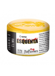 Возбуждающий крем Esquenta с разогревающим эффектом - 3,5 гр. - HotFlowers - купить с доставкой в Магнитогорске