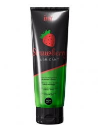 Смазка на водной основе с ароматом клубники Strawberry Lubricant - 100 мл. - INTT - купить с доставкой в Магнитогорске
