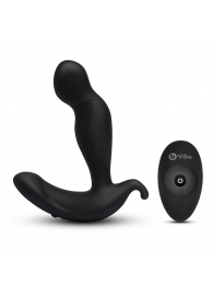 Черный анальный стимулятор с вращением и вибрацией 360 Plug - 13 см. - b-Vibe - в Магнитогорске купить с доставкой