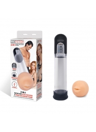Автоматическая вакуумная помпа-мастурбатор Blowjob Auto Sucker Penis Enlarger Pump - Lux Fetish - в Магнитогорске купить с доставкой